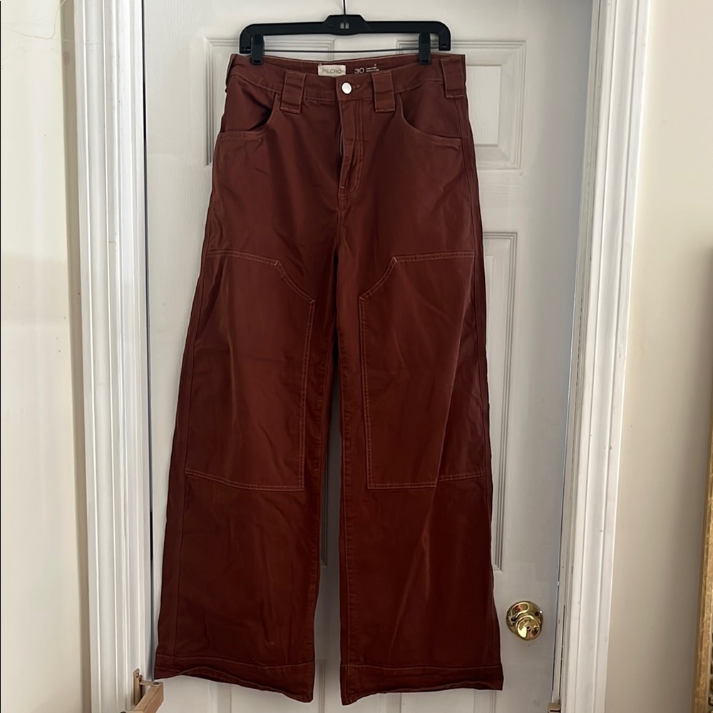 Pilcro Women's Wide-Leg in Deep Brown